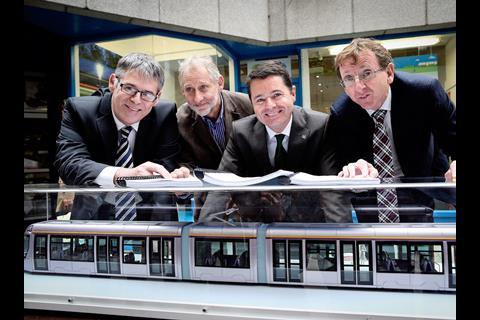 Transdev Dublin Light Rail Ltd signed the new Luas operating contract on September 1.